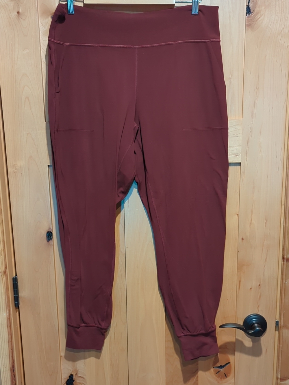 Lululemon Align Joggers 28" Nulu Cassis Sz 14 VGUC
